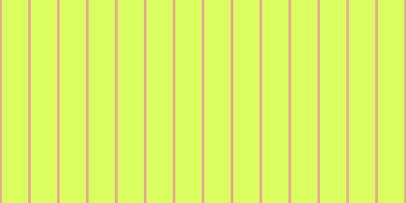 #ceff2f (75%), #eba393 vertical lines, five pixels wide, fifty-two pixels apart