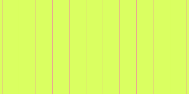 #ceff2f (75%), #eba393 vertical lines, two pixels wide, sixty-nine pixels apart