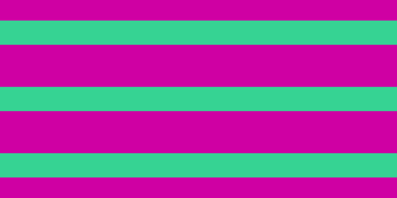 #cf00a3, #36d393 horizontal lines, forty-nine pixels wide, eighty-five pixels apart