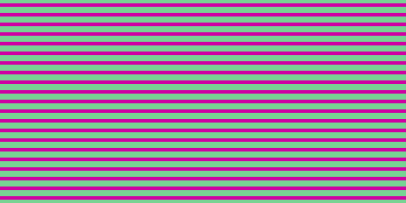 #cf00a3, #78d393 horizontal lines, twelve pixels wide, seven pixels apart