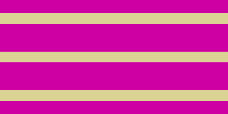 #cf00a3, #dbd393 horizontal lines, thirty-eight pixels wide, ninety-seven pixels apart