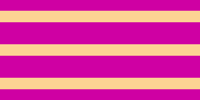 #cf00a3, #fcd393 horizontal lines, forty-six pixels wide, eighty-eight pixels apart
