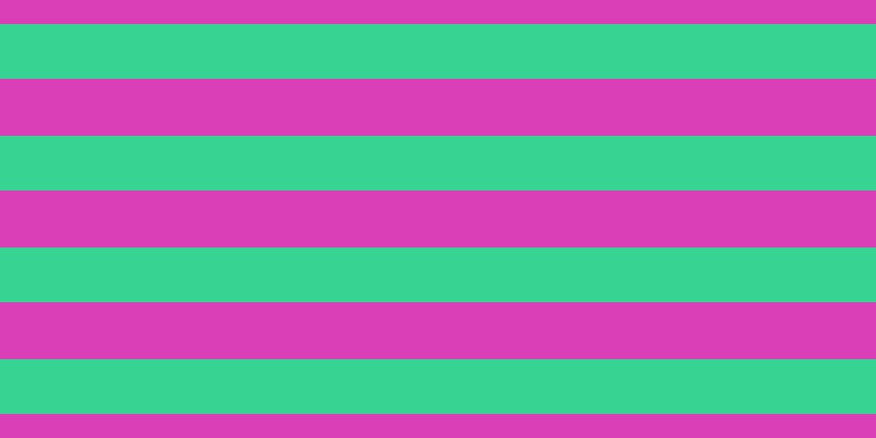 #cf00a3 (75%), #36d393 horizontal lines, fifty pixels wide, fifty-two pixels apart