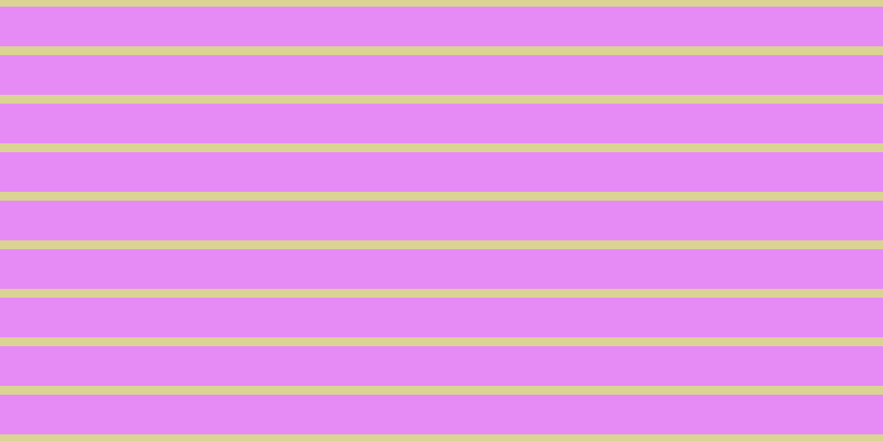 #cf18f0 (50%), #dbd393 horizontal lines, eight pixels wide, thirty-six pixels apart