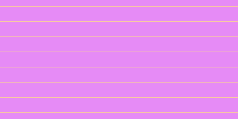 #cf18f0 (50%), #fcd393 horizontal lines, two pixels wide, forty-nine pixels apart