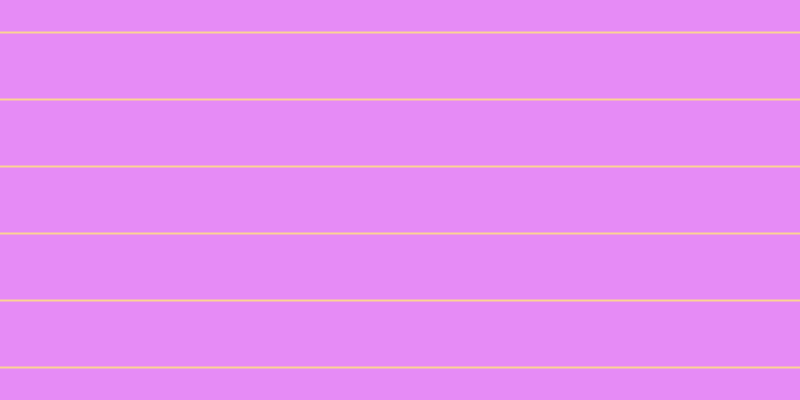 #cf18f0 (50%), #fcd393 horizontal lines, two pixels wide, sixty-five pixels apart