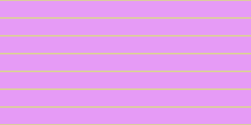 #cf39f0 (50%), #dbd393 horizontal lines, five pixels wide, fifty-two pixels apart