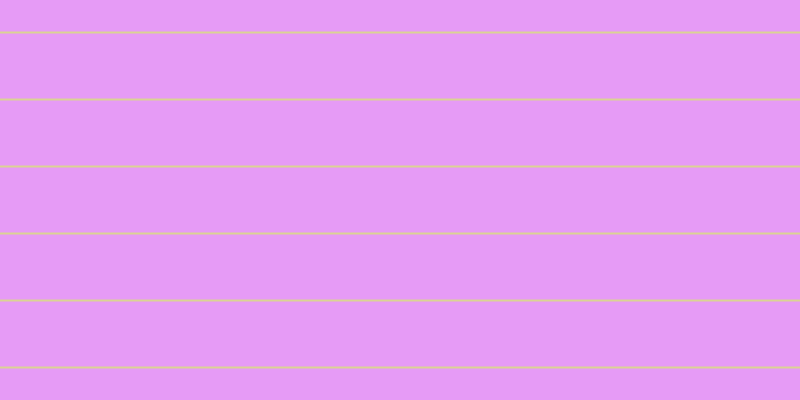 #cf39f0 (50%), #dbd393 horizontal lines, two pixels wide, sixty-five pixels apart