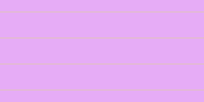 #cf5af0 (50%), #dbd393 horizontal lines, two pixels wide, one hundred pixels apart