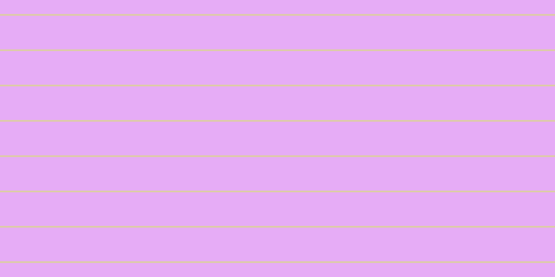 #cf5af0 (50%), #dbd393 horizontal lines, two pixels wide, forty-nine pixels apart
