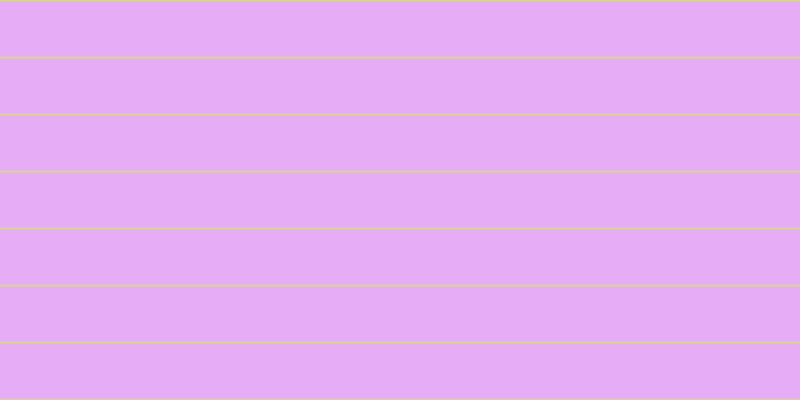#cf5af0 (50%), #dbd393 horizontal lines, two pixels wide, fifty-five pixels apart