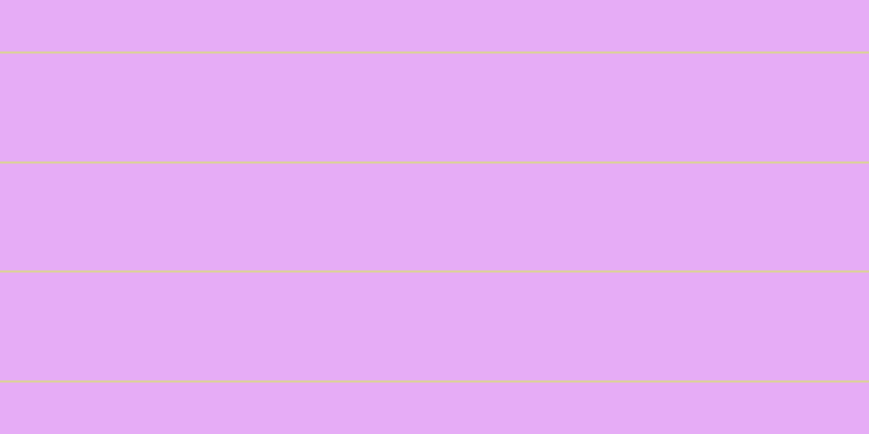 #cf5af0 (50%), #dbd393 horizontal lines, two pixels wide, ninety-nine pixels apart