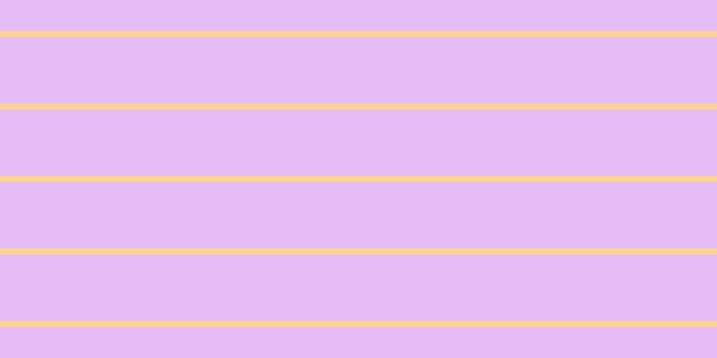 #cf7bf0 (50%), #fcd393 horizontal lines, seven pixels wide, seventy-four pixels apart