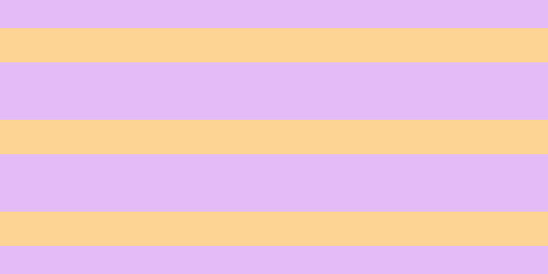 #cf7bf0 (50%), #fcd393 horizontal lines, fifty pixels wide, eighty-four pixels apart