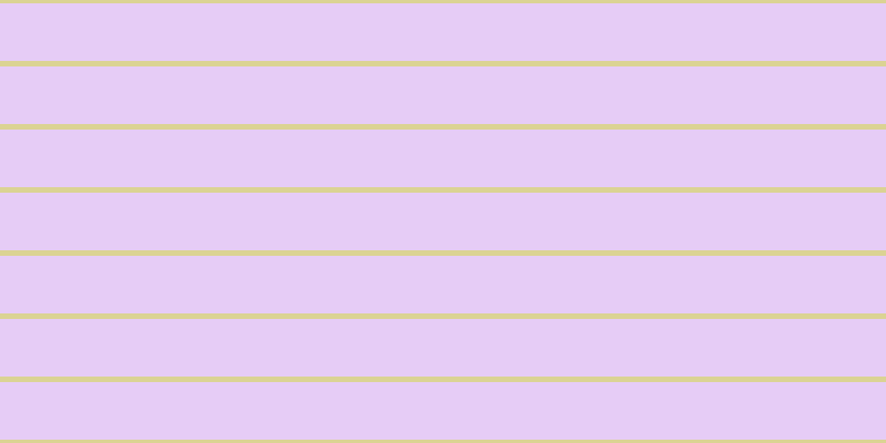 #cf9cf0 (50%), #dbd393 horizontal lines, five pixels wide, fifty-two pixels apart