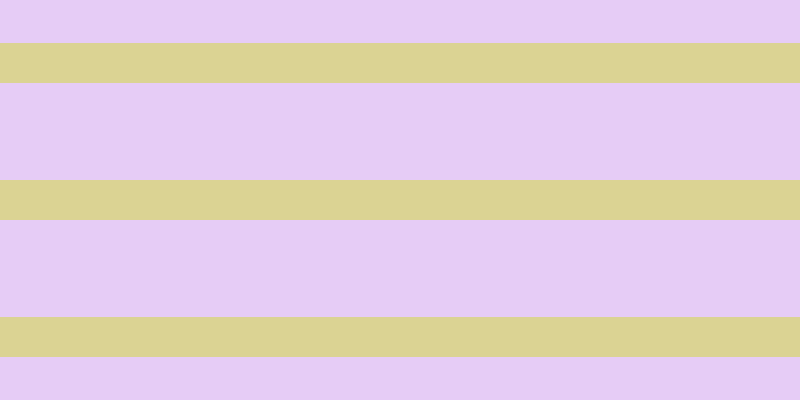 #cf9cf0 (50%), #dbd393 horizontal lines, forty pixels wide, ninety-seven pixels apart