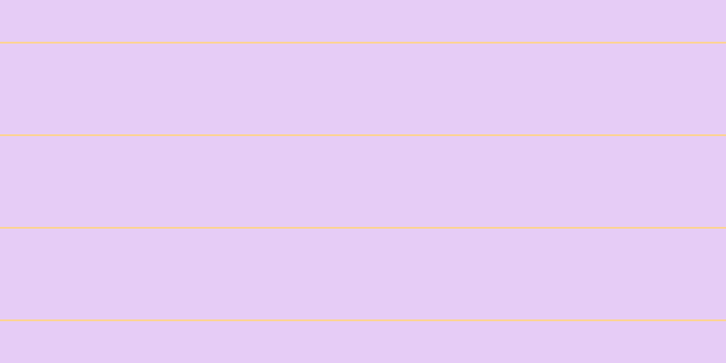 #cf9cf0 (50%), #fcd393 horizontal lines, two pixels wide, one hundred pixels apart