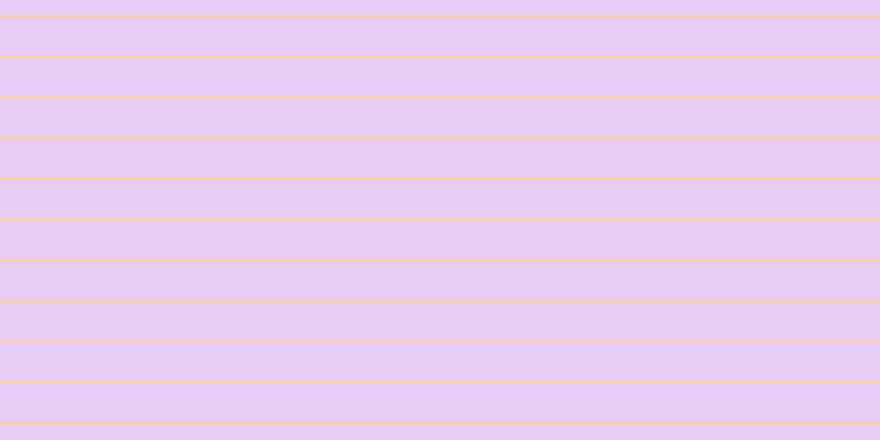 #cf9cf0 (50%), #fcd393 horizontal lines, two pixels wide, thirty-five pixels apart