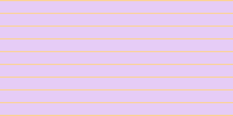 #cf9cf0 (50%), #fcd393 horizontal lines, four pixels wide, forty pixels apart