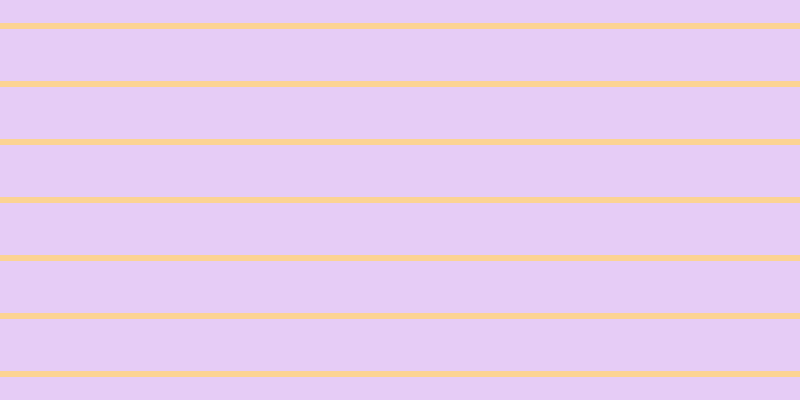 #cf9cf0 (50%), #fcd393 horizontal lines, six pixels wide, fifty-two pixels apart