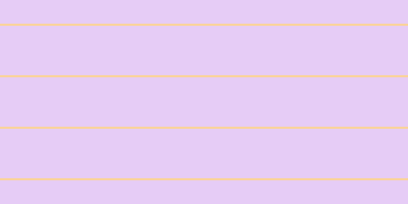 #cf9cf0 (50%), #fcd393 horizontal lines, four pixels wide, ninety-seven pixels apart