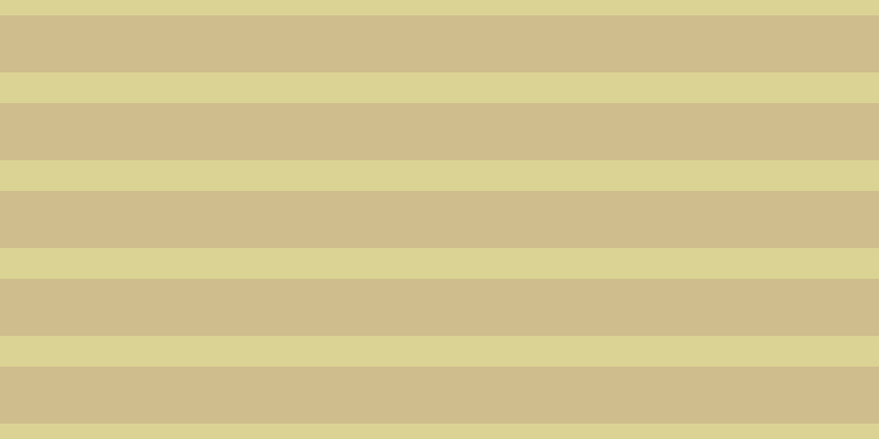 #cfbd8d, #dbd393 horizontal lines, twenty-eight pixels wide, fifty-two pixels apart