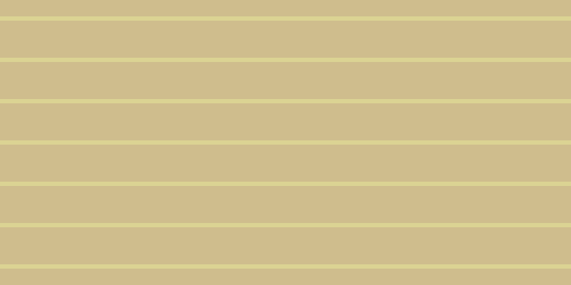 #cfbd8d, #dbd393 horizontal lines, six pixels wide, fifty-two pixels apart
