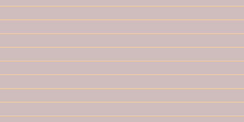 #cfbdbd, #fcd393 horizontal lines, two pixels wide, forty-three pixels apart