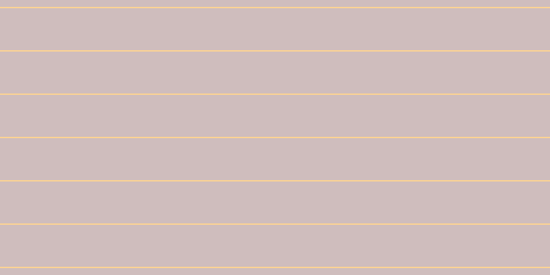 #cfbdbd, #fcd393 horizontal lines, two pixels wide, sixty-one pixels apart