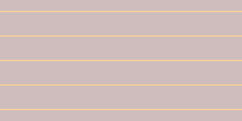 #cfbdbd, #fcd393 horizontal lines, four pixels wide, seventy-seven pixels apart