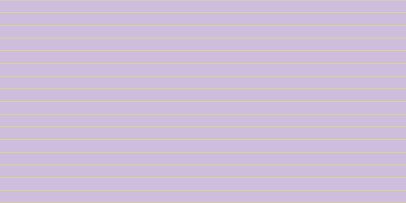 #cfbdde, #dbd393 horizontal lines, two pixels wide, twenty-three pixels apart