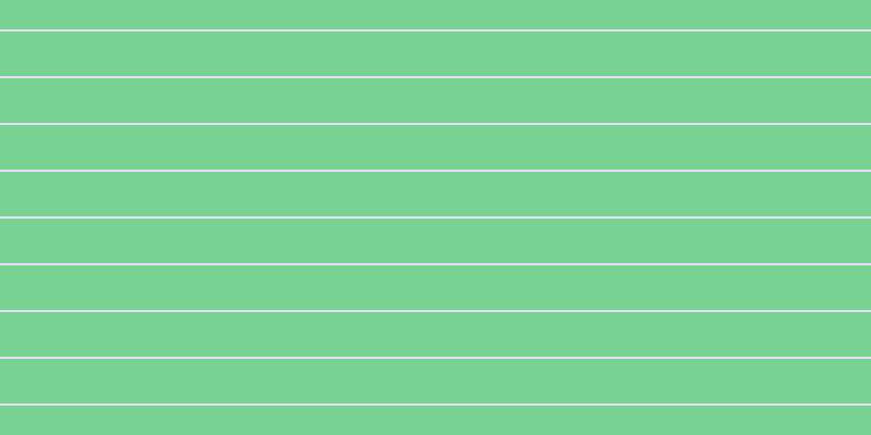 #cfbdf0 (50%), #78d393 horizontal lines, forty-one pixels wide, two pixels apart