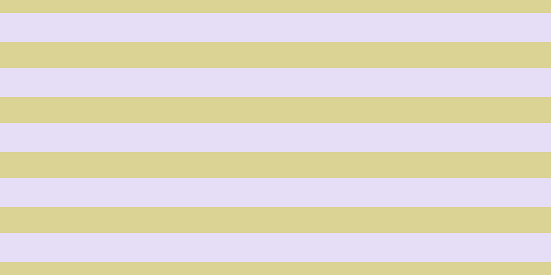 #cfbdf0 (50%), #dbd393 horizontal lines, thirty-eight pixels wide, forty-two pixels apart
