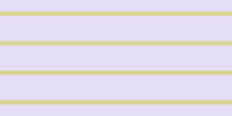 #cfbdf0 (50%), #dbd393 horizontal lines, fifteen pixels wide, eighty-seven pixels apart