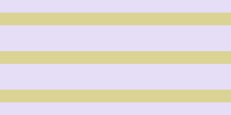 #cfbdf0 (50%), #dbd393 horizontal lines, forty-four pixels wide, ninety pixels apart