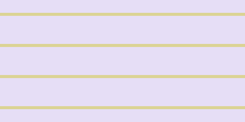 #cfbdf0 (50%), #dbd393 horizontal lines, ten pixels wide, ninety-two pixels apart
