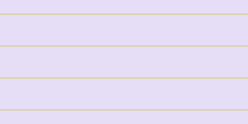 #cfbdf0 (50%), #dbd393 horizontal lines, four pixels wide, ninety-nine pixels apart
