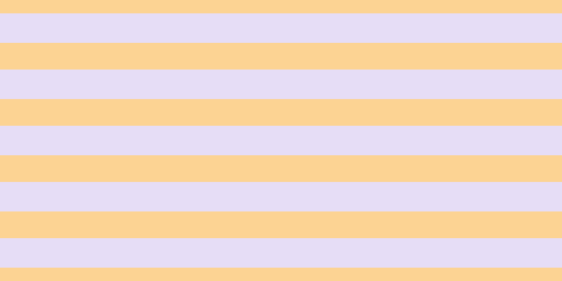 #cfbdf0 (50%), #fcd393 horizontal lines, thirty-eight pixels wide, forty-two pixels apart