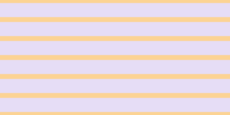 #cfbdf0 (50%), #fcd393 horizontal lines, seventeen pixels wide, forty-nine pixels apart