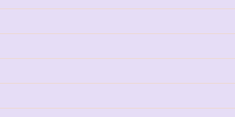 #cfbdf0 (50%), #fcd393 horizontal lines, one pixels wide, eighty-four pixels apart