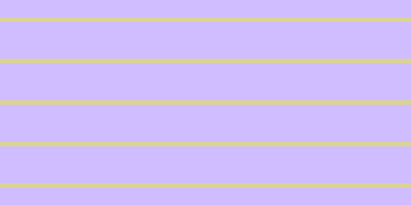 #cfbdff, #dbd393 horizontal lines, nine pixels wide, seventy-two pixels apart