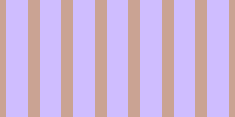 #cfbdff, #caa393 vertical lines, forty pixels wide, seventy-four pixels apart