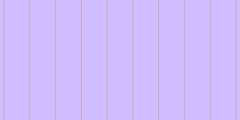 #cfbdff, #caa393 vertical lines, two pixels wide, eighty-four pixels apart