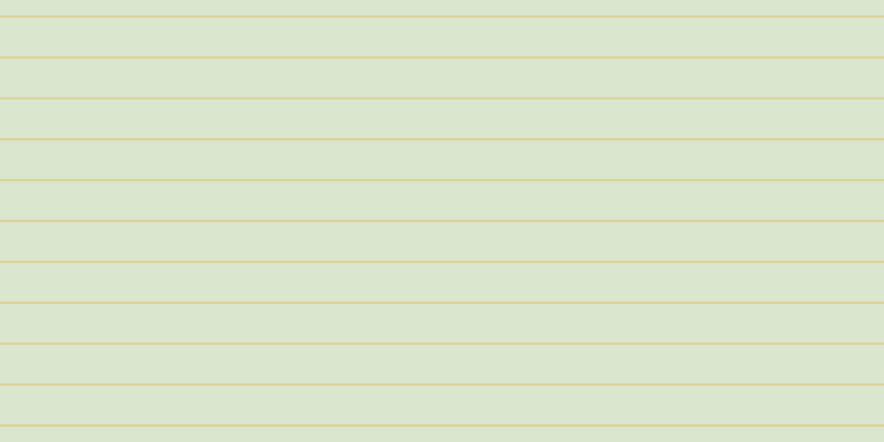 #cfdebd (75%), #dbd393 horizontal lines, two pixels wide, thirty-five pixels apart