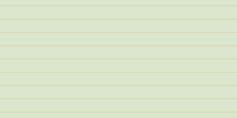 #cfdebd (75%), #dbd393 horizontal lines, two pixels wide, forty-three pixels apart