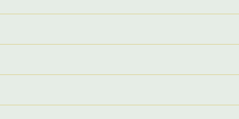 #cfdecf (50%), #dbd393 horizontal lines, two pixels wide, one hundred pixels apart