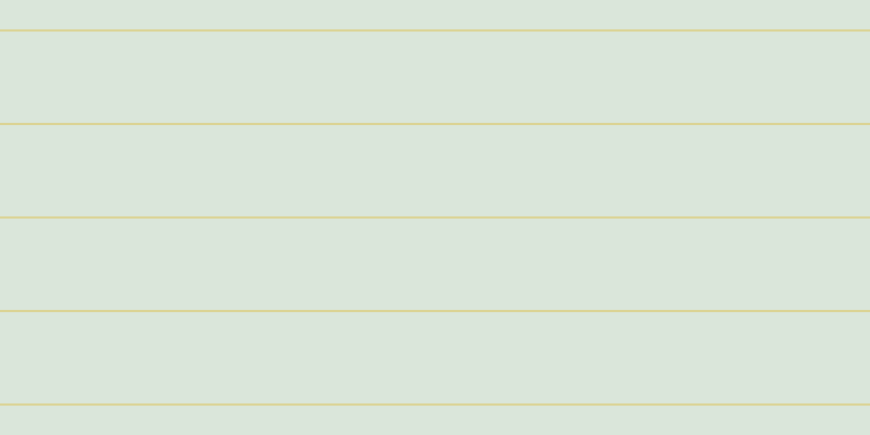 #cfdecf (75%), #dbd393 horizontal lines, two pixels wide, eighty-four pixels apart