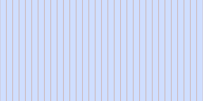 #cfdeff, #caa393 vertical lines, two pixels wide, twenty-three pixels apart