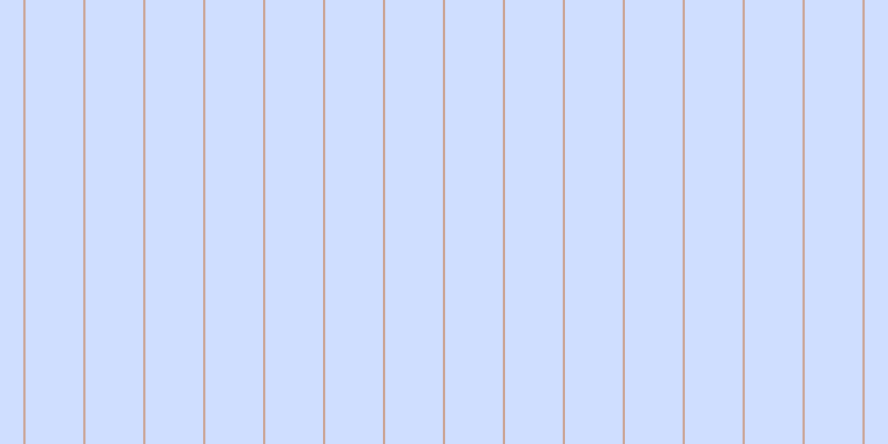 #cfdeff, #caa393 vertical lines, two pixels wide, fifty-two pixels apart