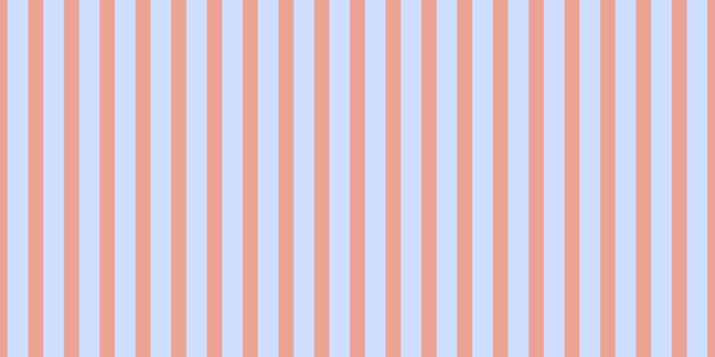 #cfdeff, #eba393 vertical lines, seventeen pixels wide, twenty-three pixels apart